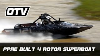 PPRE Quad Rotary 1300HP JetSprint Superboat [upl. by Pan117]