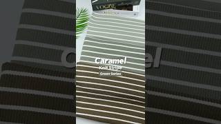 Green series of Caramel Knit Stripe bintangfabric knit knitwear knitpattern shorts shortvideos [upl. by Phineas]