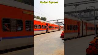 Godan Express  Jaunpur Junction Railway Station godanexpress jaunpurjunction railway train 🚂🚂🚂 [upl. by Bunting736]