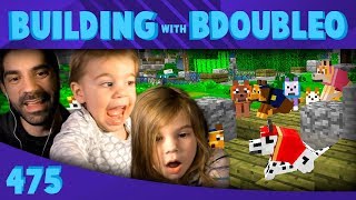 Minecraft Paw Patrol Hunt with my Kids  Building w Bdubs 475 [upl. by Nairrad]