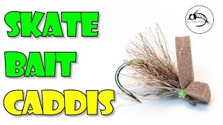 Fly Tying Tutorial The Skate Bait  skating CADDIS [upl. by Ellehcar]