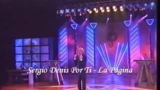 SERGIO DENIS CUANDO LLEGA EL AMOR  PREMIOS ACE 1993 [upl. by Cohe]