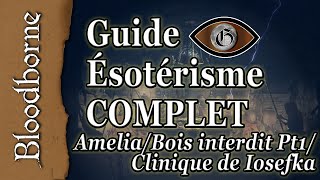 Bloodborne Guide ésotérisme COMPLET Amelia  Bois Interdits Pt1  Clinique Iosefka [upl. by Donal]