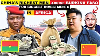 BURKINA FASO WINS BIG AS CHINESE BILLIONAIRES MEET WITH IBRAHIM TRAORE FOR MASSIVE INDUSTRIALISATION [upl. by Ecnaralc]