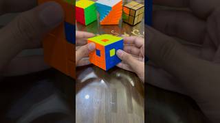 Dot in a dot pattern Puppet Cube✨ art cube tricks youtubeshorts shorts [upl. by Ahsemit]