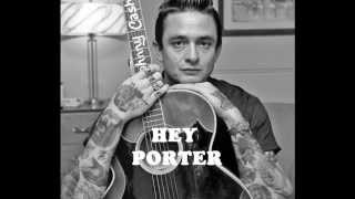 Johnny Cash  Hey Porter MonotoStereo  1955 [upl. by Aztiram]