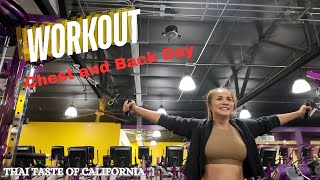 Planet Fitness Workout with Mike and Joy Chest and Back Day [upl. by Signe]