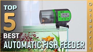 Top 5 Best Automatic Fish Feeders Review in 2023 [upl. by Muhammad]