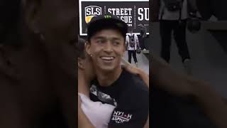 Nyjah Huston for the win 2014 SLS Super Crown [upl. by Aicilra]