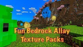 Fun Bedrock Allay Texture Packs [upl. by Aretha]