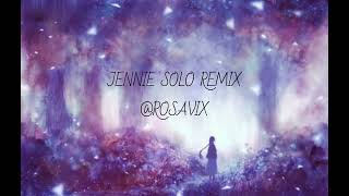 JENNIE  SOLO Remix THE SHOW ver  edit audio [upl. by Anyahs280]