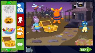 The Backyardigans  Trick or Treat with the Backyardigans  Full Gameplay  Online Game [upl. by Dimitry951]