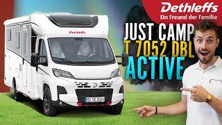 Erschwinglich und super schön 🔥  Dethleffs Just Camp T 7052 DBL ACTIVE [upl. by Nine]