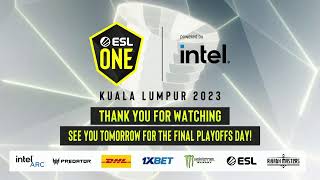 ESL One Kuala Lumpur 2023  Day 5 [upl. by Nylrehs]