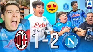 🔥 SOGNIAMO MILANNAPOLI 12  LIVE REACTION NAPOLETANI [upl. by Rambert83]