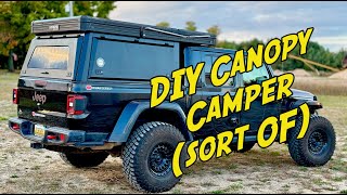 DIY Canopy Camper Part One [upl. by Consolata591]