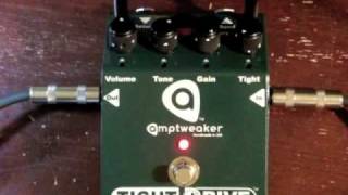 Amptweaker TightDrive Pedal Demo1m4v [upl. by Nezam]