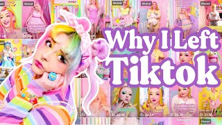 Why I Left Tiktok as a DID creator [upl. by Clint]