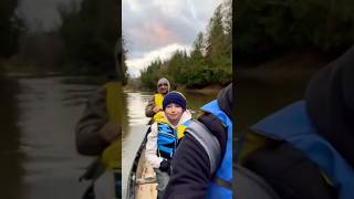 CANOEING TO OUR FAVORITE FALL STEELHEAD SPOTS troutfishing fishing catchandrelease [upl. by Annola]