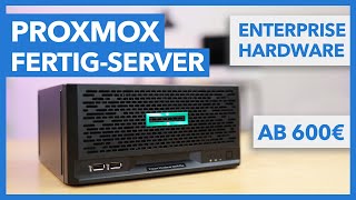 Proxmox FERTIGSERVER mit Enterprise Hardware  HP ProLiant MicroServer Gen10Plus als ProxmoxHost [upl. by Mihsah]