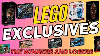 Lego Exclusives  A Look At What Sets Are Exclusive Right Now [upl. by Anhcar]