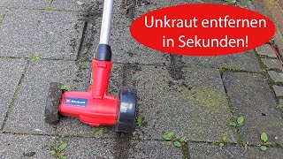 Einhell Akku Fugenreiniger GCCC 18 Li Solo im Test 🔋 [upl. by Akimrehs]