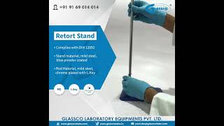 Glassco Retort stand [upl. by Territus]