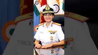 Meet Vice Admiral Arti Sarin 🔥⚔️ indiannavy [upl. by Phenica]