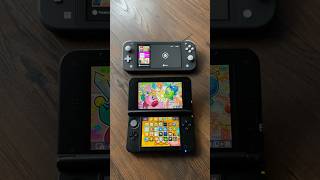 Nintendo Switch Lite VS Nintendo 3DS XL Boot up speed comparison [upl. by Airolg]