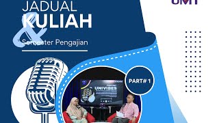 Episod 5 Part 1  Santai bicara mengenai urusan jadual kuliah pendaftran kursus amp status pgjian [upl. by Rosaline]