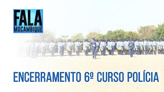 Presidente Nyusi dirige cerimónia de encerramento do 6º curso da Polícia PortalFM24 [upl. by Nagol]