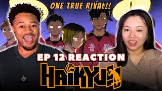 ALREADY LOSING  Haikyuu Ep 12 FIRST TIME REACTION [upl. by Aronid672]