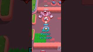 Mr P Porter Vs Boss brawlstars shorts [upl. by Marih481]