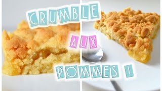 Recette 1  Le Crumble aux pommes [upl. by Eamanna]