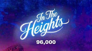 96000  Lyrics From In the heights movie [upl. by Eslek574]