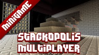 Minecraft Mini Game Stackopolis Multiplayer [upl. by Airb]