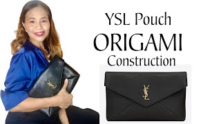 New YSL Cassandre Envelope Pouch [upl. by Cohl]