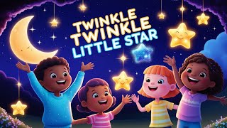 quot🌟 Twinkle Twinkle Little Star  Fun Nursery Rhymes for Kids 🎶 Magical Musical Adventure Awaitsquot [upl. by Hgielek]