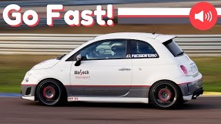 260 HP Fiat 500 Abarth by AR Precision Turbo amp Mattech Motorsport  OnBoard amp Super Power [upl. by Calle]