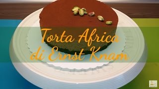 Torta Africa mousse al cioccolato di Ernst Knam ricetta [upl. by Ekusuy607]