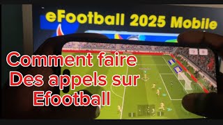 Comment faire des appels sur eFootball 2025 mobile miseajour pes2025efootballmobile [upl. by Meyer]