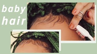 Escova de BABY HAIR  Rapha Oscar [upl. by Gnaig]