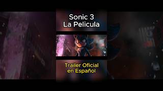 Sonic 3 La Pelicula  Trailer OFICIAL en Español shorts [upl. by Ginger]