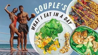 What I Eat in a Day FITNESS COUPLE [upl. by Adala]