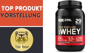 ✅Optimum Nutrition Gold Standard 100 Molkenproteinpulver natürlich Glutamin und BCAAAminosäuren [upl. by Holcomb]