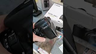 Canon camera unboxing camera have best features review camera unboxing canon canoncamera 200D [upl. by Aisa291]