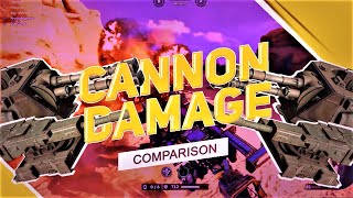 Cannon Comparison  Crossout Beginners Guide [upl. by Garate]