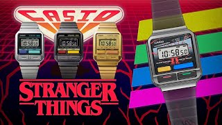 Casio Vintage Stranger Things A120WEST1ADR collaboration model [upl. by Publea935]