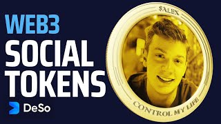 Learn Web3 The Importance of Social Tokens  Decentralized Social Media Blockchain DeSo [upl. by Udele221]