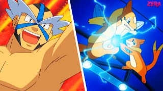 Ash vs Crasher Wake  4th Sinnoh Gym Battle  Pokemon AMV [upl. by Aneeled990]